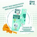 HAPPY NOZ KIDS STICKER FOR KIDS WITH FLU GREEN FORMULA+TURMERIC OIL