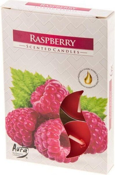 Aura Tuoksulämpikynttilä Raspberry