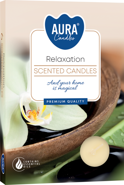 Aura Tuoksulämpikynttilä Relaxation