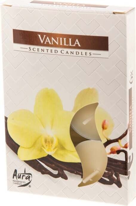 Aura Tuoksulämpikynttilä Vanilla