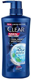 CLEAR SHAMPOO 400ml COOL SPORT MENTHOL FOR MEN