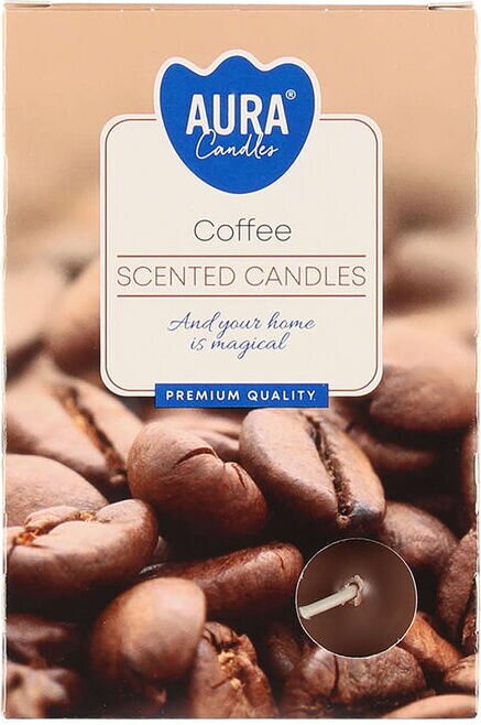 Aura Tuoksulämpikynttilä Coffee