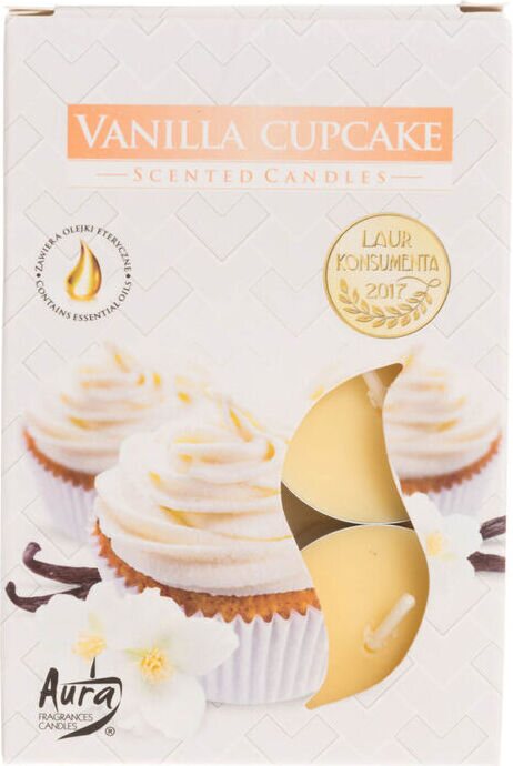 Aura Tuoksulämpikynttilä Vanilla cupcake