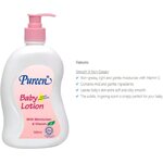 PUREEN BABY LOTION VITAMIN E and PARABEN FREE 500ml