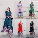 Gossip SILKY LONG DRESS