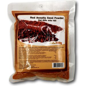 RED ANNATTO SEED POWDER 100g