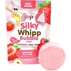 JOJI SILKY WHIPP BUBBLE SOAP REFRESH AND FIRM ( STRAWBERRY & HONEY)