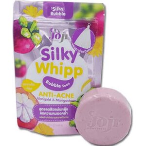 JOJI SILKY WHIPP BUBBLE SOAP ANTI-ACNE (MARIGOLD & MANGOSTEEN)