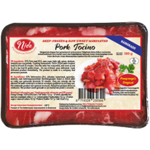 Nida Deep - frozen & Cured Meat Pork Tocino ( Hamonado ) 500g