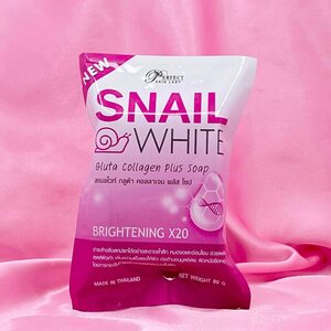 Snail WHITE GLUTA COLLAGEN PLUS SOAP BRIGHTENING x20 80g