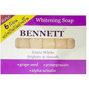 BENNETT WHITENING SOAP EXTRA WHITE BRIGHTEN & SMOOTH 1x6x25g