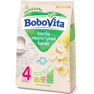 BOBOVITA MAITORIISI PUURO BANAANIN KANSSA (4MC) 230G