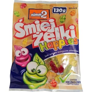 NIMM2 Hedelmä nallekarkit 130G