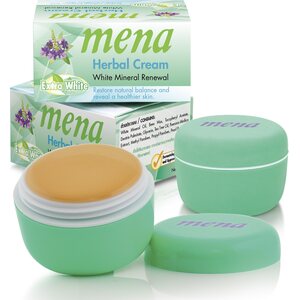 MENA EXTRA WHITE HERBAL CREAM WHITE MINERAL RENEWAL