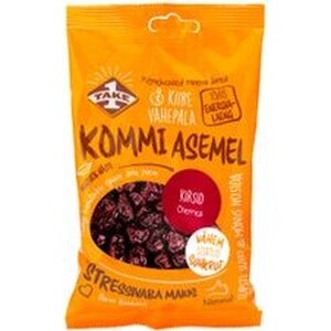 KOMMI ASEMEL Kuivattu kirsikka 100g