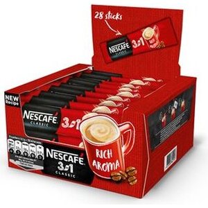 NESCAFE Kahvi 3in1 28 x 17,5g 490g