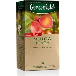 Greenfield Mellow peach vihreä tee 45g