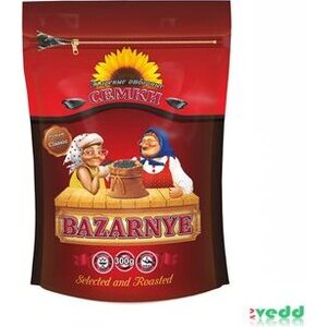 BABKINI BAZARNYE Mustat auringonkukkasiemenet (paahdetut) 300g