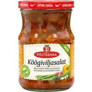 Pöltsamaa Kasvissalaatti 550g