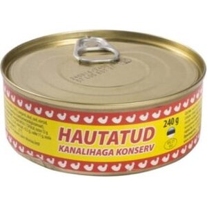 FRANK POTT Haudutettu kana 240g