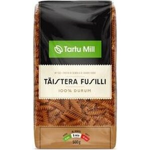 TARTU MILL Täysjyvä fusilli 100% durum 500g