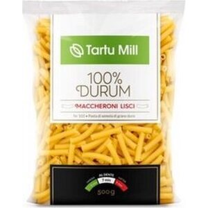 TARTU MILL Maccheroni Lisci 100% durum 500g