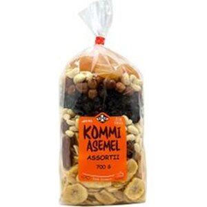 KOMMI ASEMEL Pähkinä assorti 700g