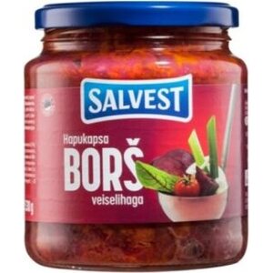 Salvest Hapankaaliborssikeitto naudanlihalla 530g