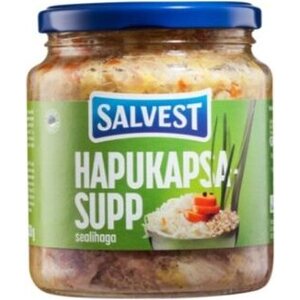 Salvest Hapankaalikeitto sianlihalla 530g