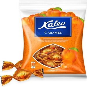 Kalev Karamelli appelsiini 150g