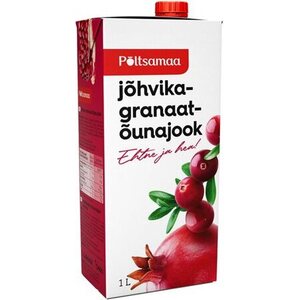 Pöltsamaa Karpalo-granaattiomenajuoma 1l1