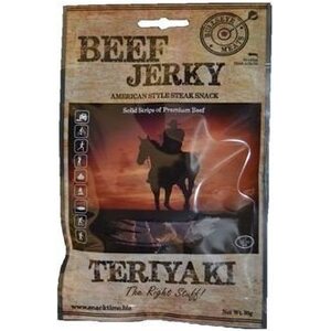 Bullseye Meats Beef Jerky Teriyaki 50g - maustettu ja kuivattu naudanliha