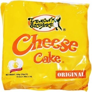 LEMON SQUARE CHEESE CAKE 300g (30gx10kpl)