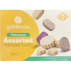 GOLDILOCKS POLVORON ASSORTED 6x27g & 24x12.5g