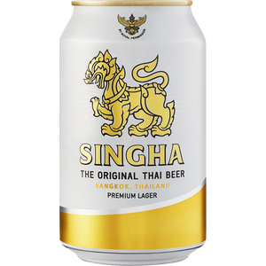 Singha Beer 5% Alc 330ml