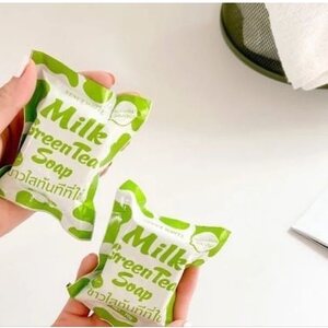 Venut White Milk Green Tea Soap 70g