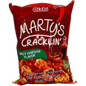 Oishi Marty's Crackling Spicy & Vinegar Chicharon