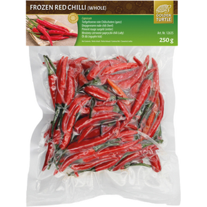 ASHOKA Pakastettu Kokonainen Punainen Chili 250g