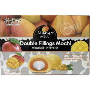 Bamboo House Mochi Kaksinkertainen Täyte Mango-Maito 180g