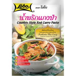 LOBO Country Style Red Curry Paste 50g