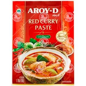 AROY-D Punainen Curry -tahna 50g