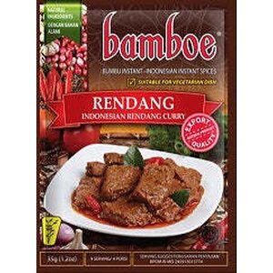 Bamboe Rendang Mausteseos Indonesian Rendangille 35g