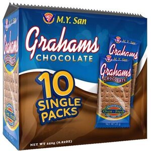 M.Y. San GRAHAMS CHOCOLATE 10 PACKS