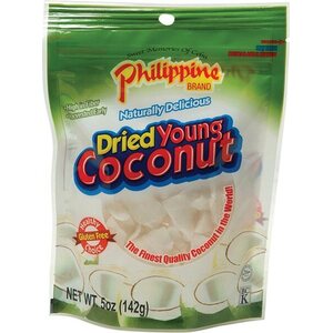 Philippine Brand DRIED YOUNG COCONUT 142 G