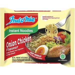 Indomie ONION CHICKEN FLAVOR NOODLE SOUP 75G