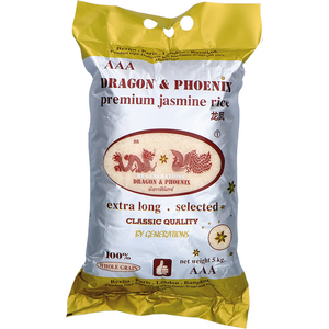 DRAGON & PHOENIX PREMIUM JASMINE RICE 5 KG