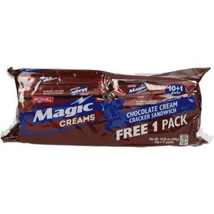 Jack and Jill MAGIC CREAMS - SUKLAATÄYTEKEKSIT 10 X 28 G