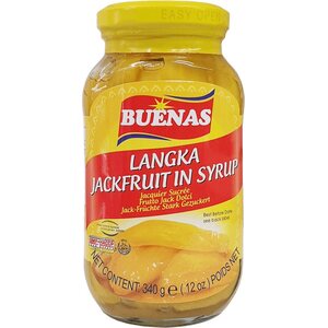 Buenas LANGKA - JAKKIHEDELMÄÄ SOKERILIEMESSÄ 340 G