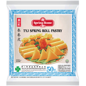 SPRING HOME SPRING ROLL PASTRY 19CMx19CM (50 SHEETS) 550G