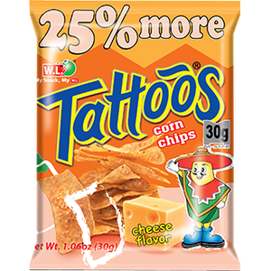 W. L. TAHOOS CORN SNACKS 30g